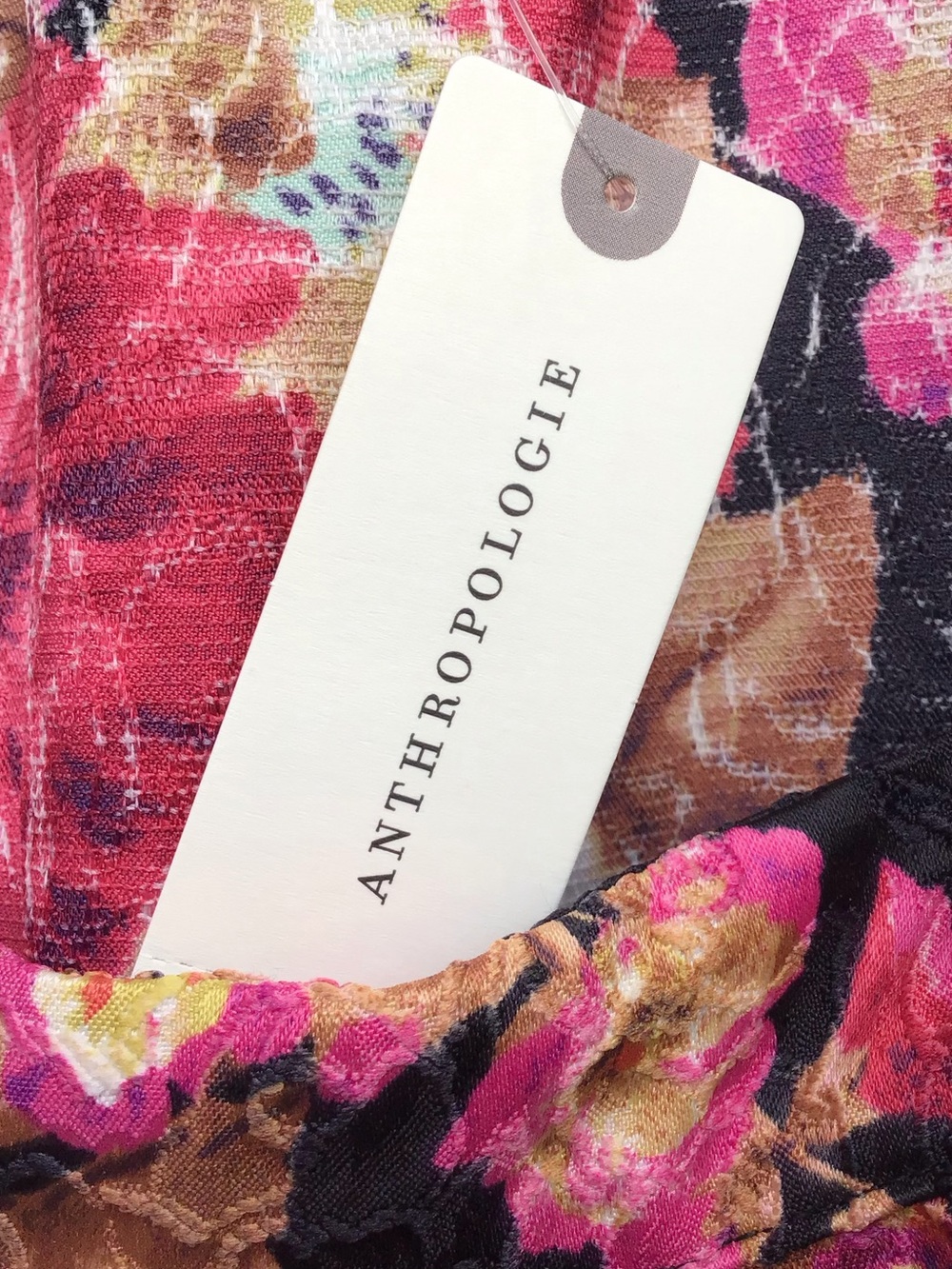 Anthropologie Maeve Jacie Floral Jacquard Midi Skirt NEW - Picture 11 of 12